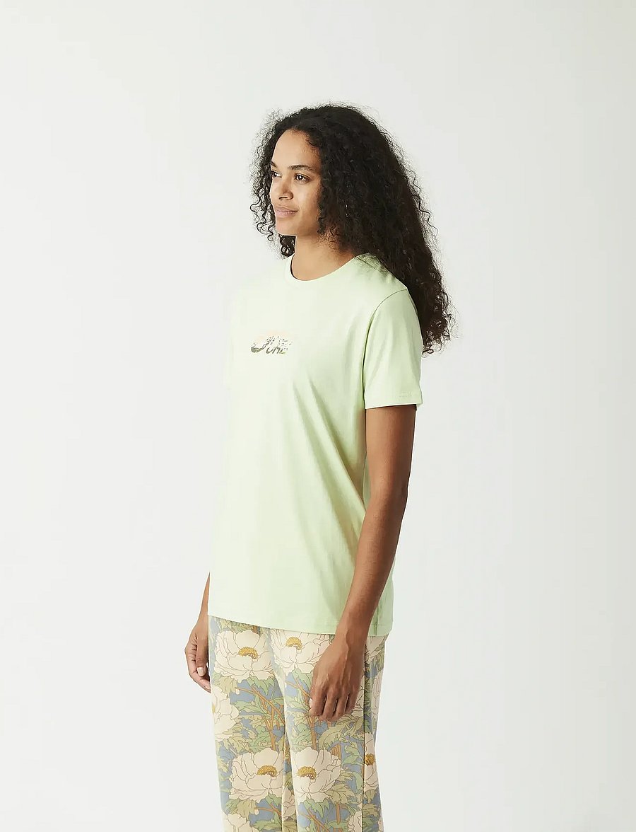 PICTURE ORGANIC CLOTHING - BASEMENT TEE W - t-särgid - a tender green - 0