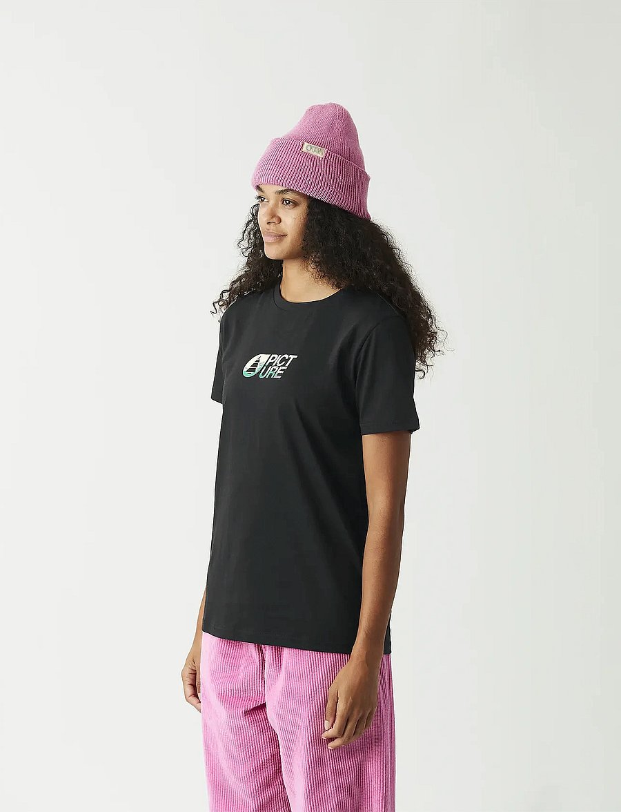PICTURE ORGANIC CLOTHING - BASEMENT TEE W - t-särgid - c black - 0