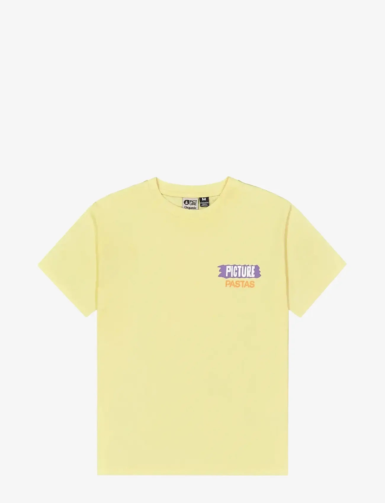 PICTURE ORGANIC CLOTHING - CASTURA TEE - t-shirts - french vanilla - 1