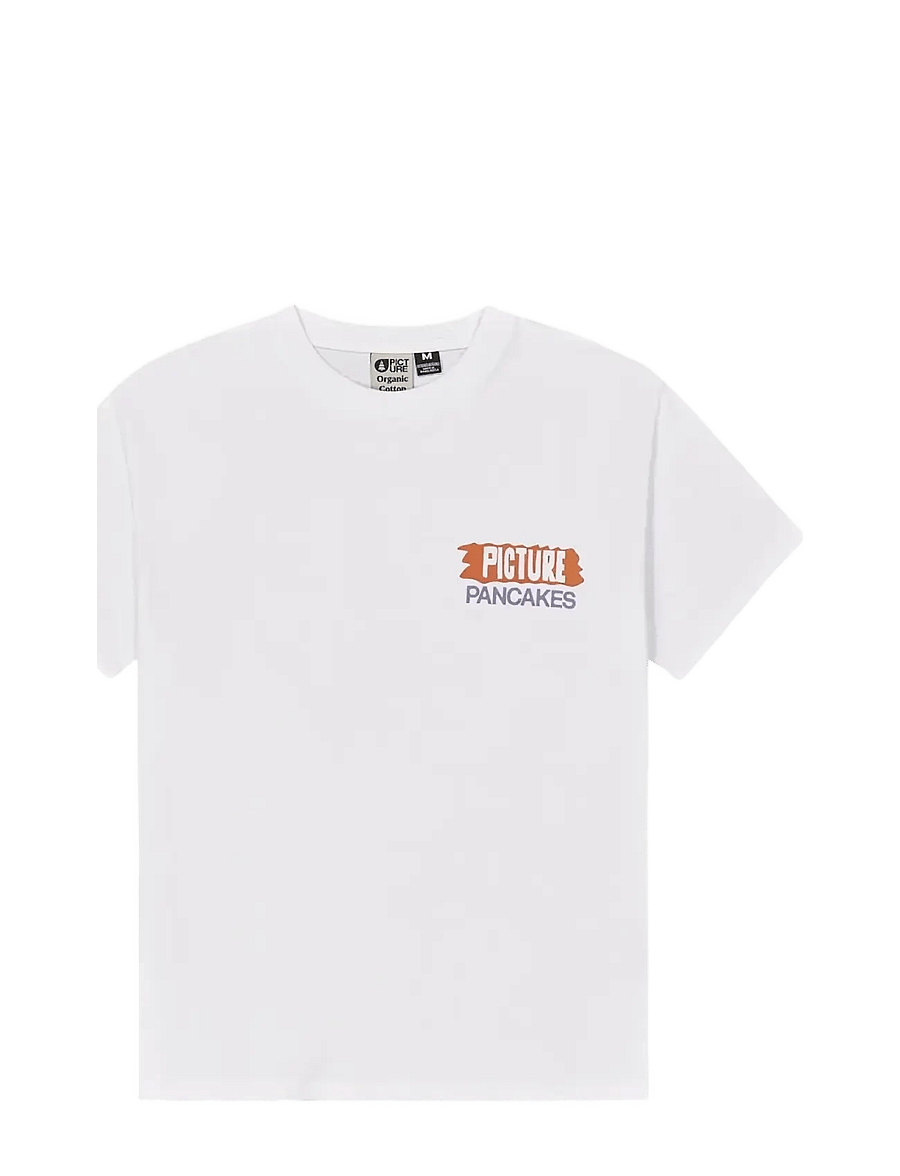PICTURE ORGANIC CLOTHING - CASTURA TEE - t-shirts - white - 1