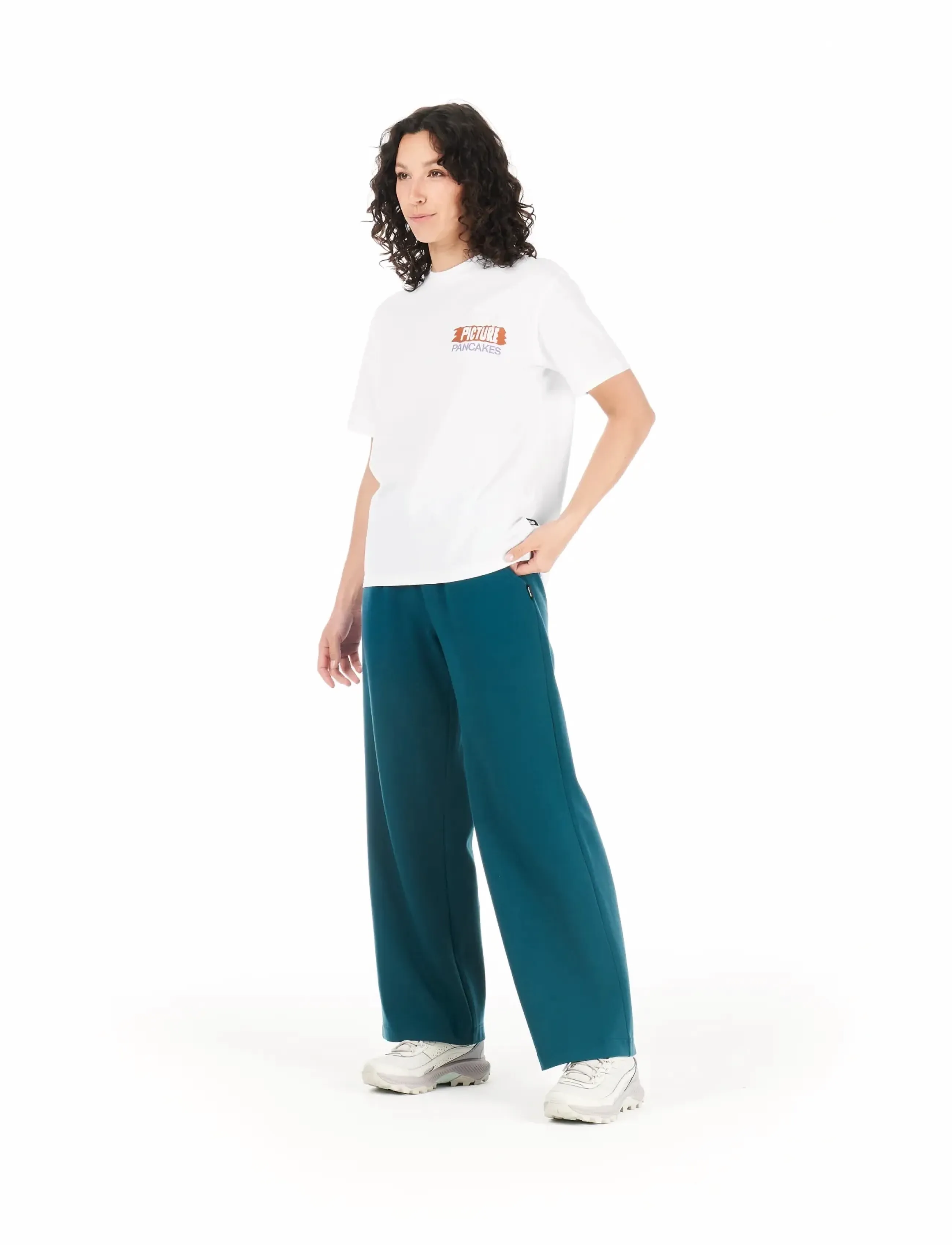 PICTURE ORGANIC CLOTHING Castura Tee, Kvinder, Kortærmet T-Shirt, Hvid, Str: XS