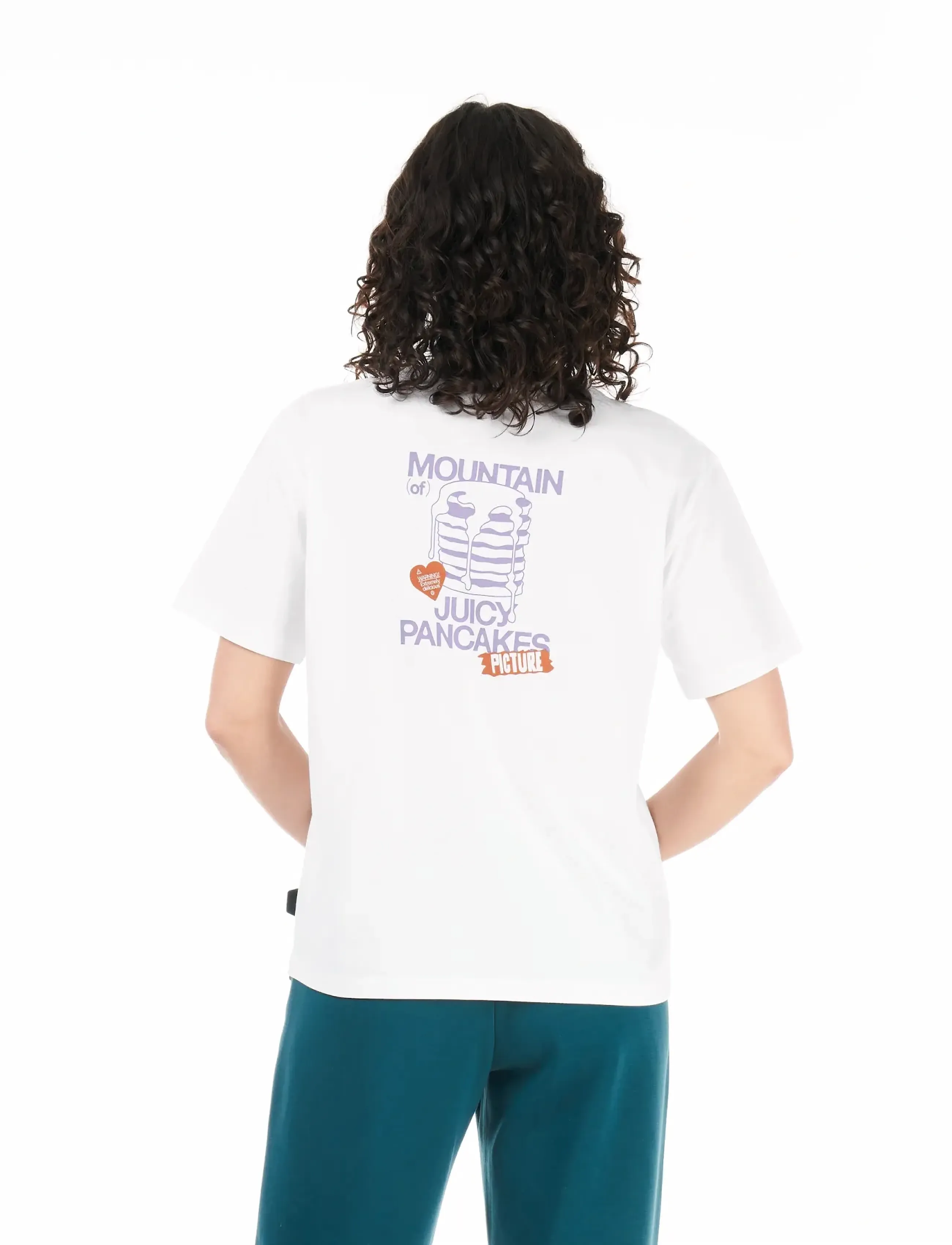 PICTURE ORGANIC CLOTHING - CASTURA TEE - t-shirts - white - 4