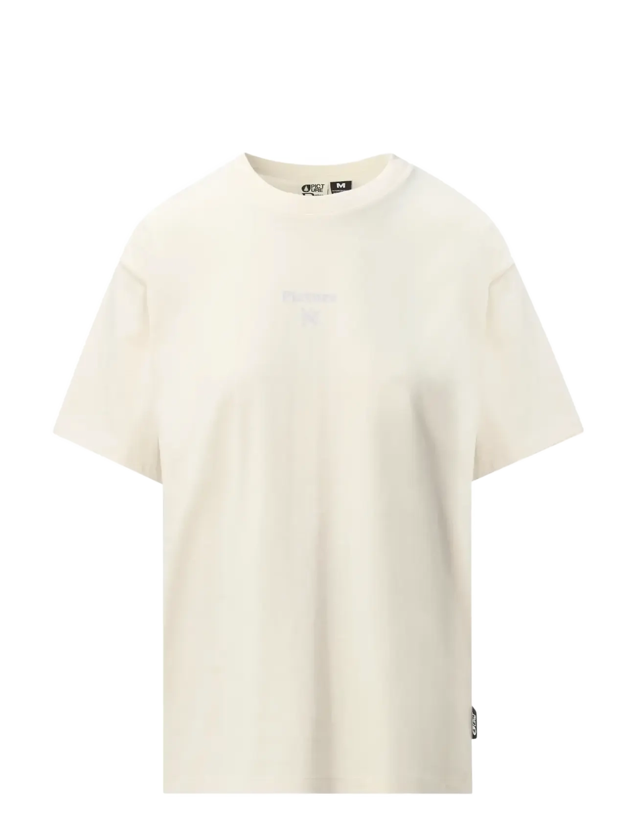 PICTURE ORGANIC CLOTHING D&S GRIZZLY TEE W - PICTURE ORGANIC CLOTHING - NATURAL WHITE / cream