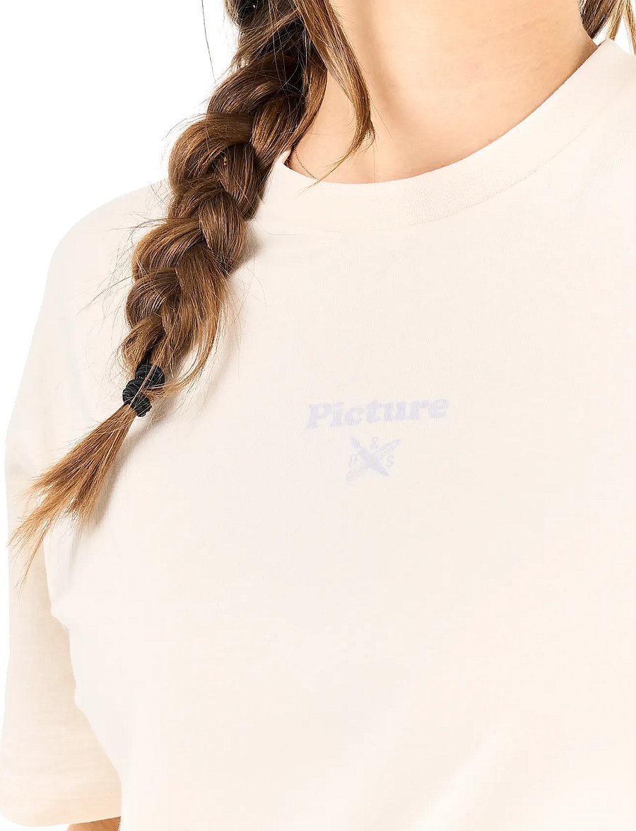 PICTURE ORGANIC CLOTHING - D&S GRIZZLY TEE W - natural white - 5