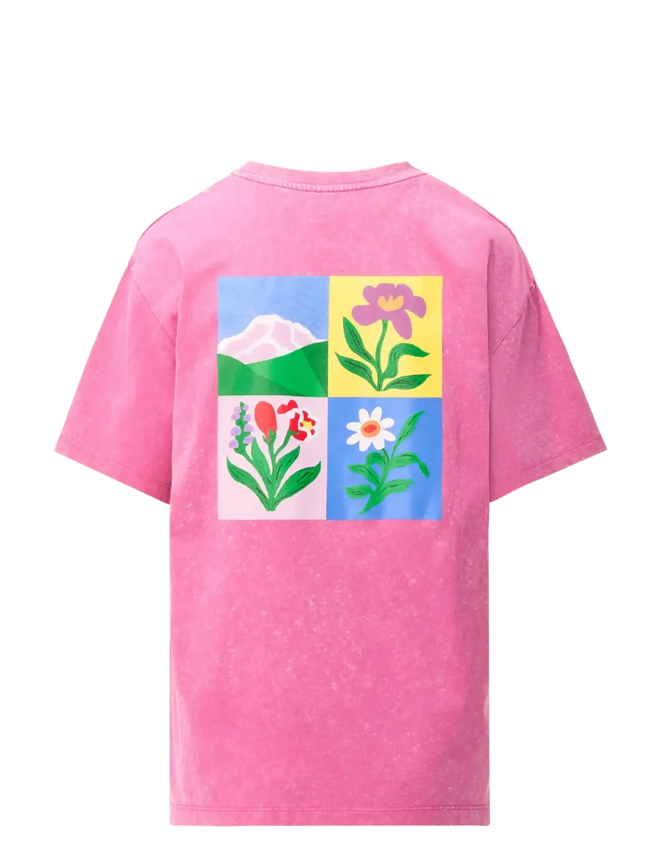 PICTURE ORGANIC CLOTHING - LYRA TEE - beetroot powder washed - 2