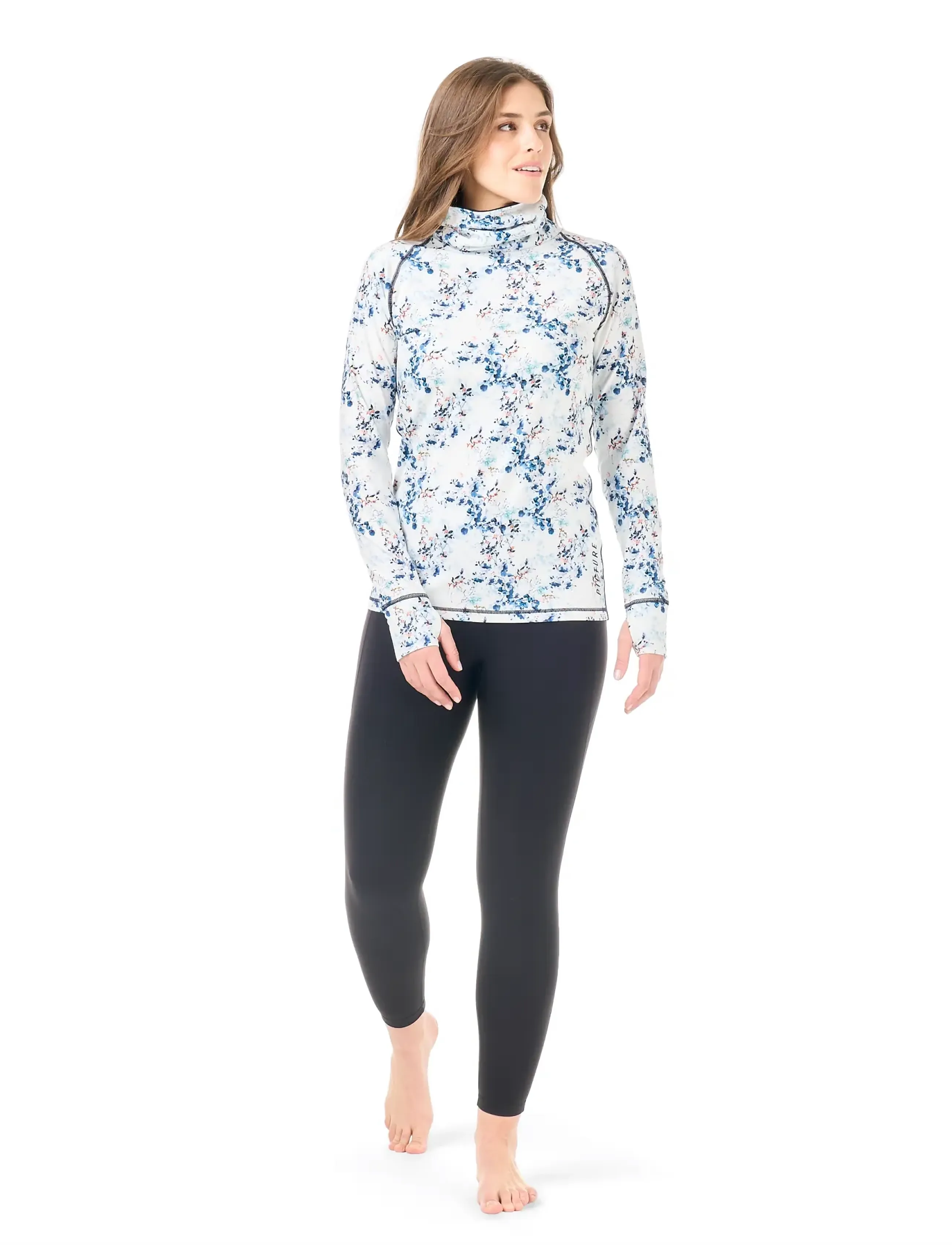 PICTURE ORGANIC CLOTHING - PAGAYA HIGH  FLEECE - oberteile - schrubby print - 3