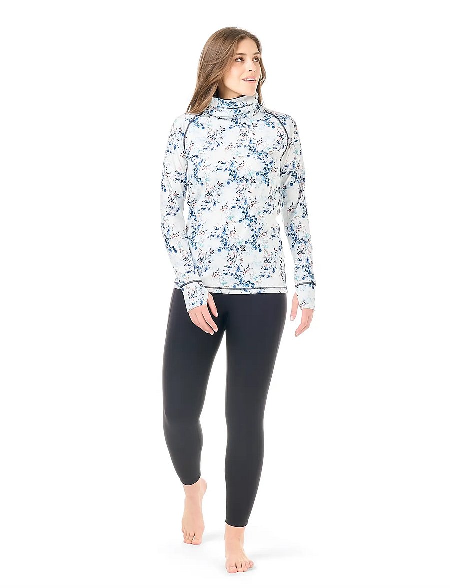 PICTURE ORGANIC CLOTHING - PAGAYA HIGH FLEECE - oberteile - schrubby print - 3
