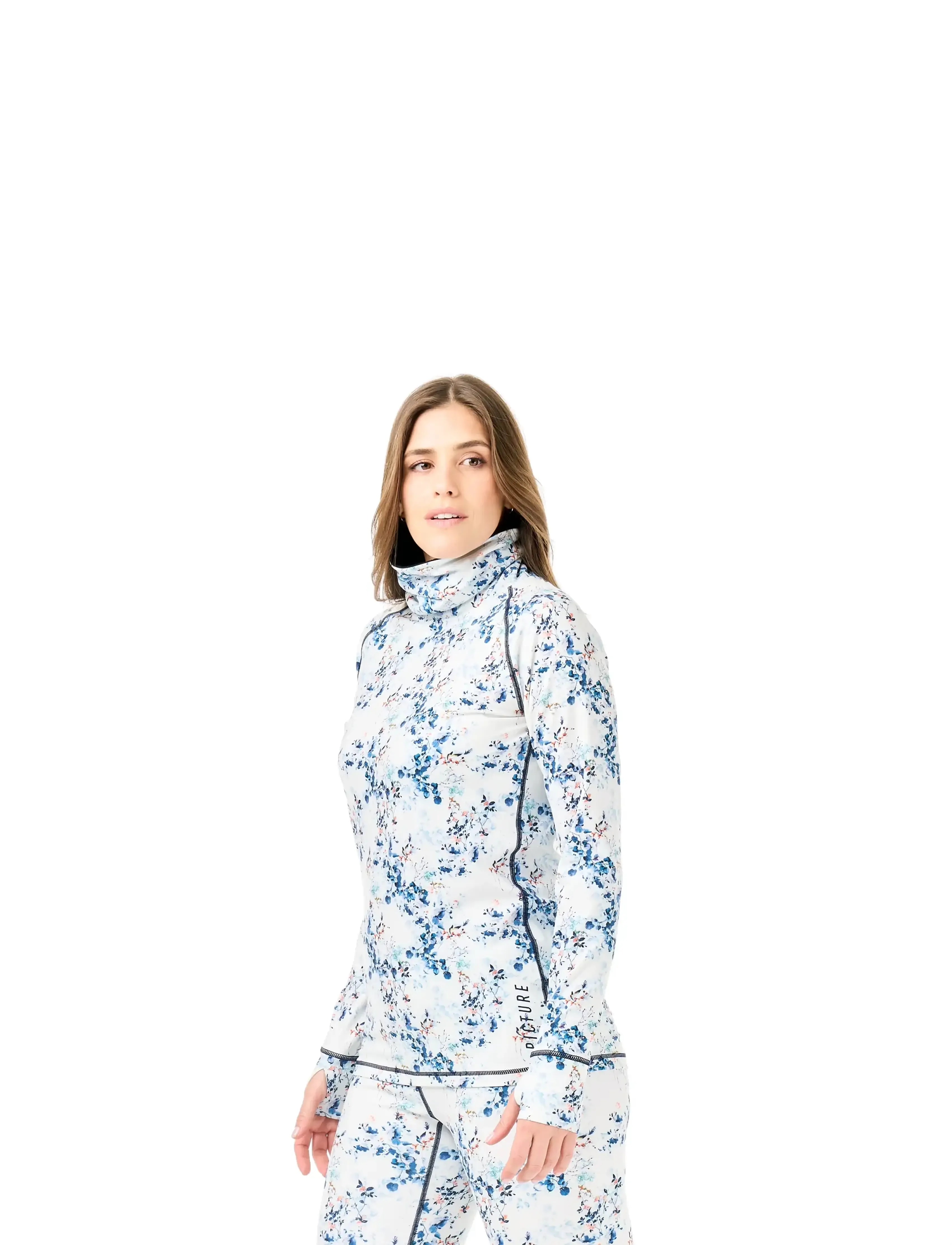 PICTURE ORGANIC CLOTHING - PAGAYA HIGH  FLEECE - oberteile - schrubby print - 5