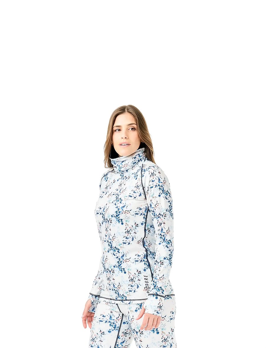 PICTURE ORGANIC CLOTHING - PAGAYA HIGH FLEECE - oberteile - schrubby print - 5