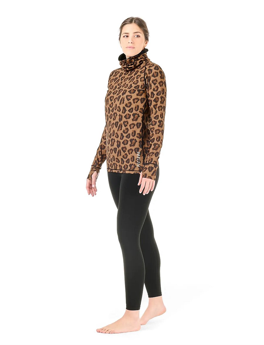 PICTURE ORGANIC CLOTHING - PAGAYA HIGH FLEECE - oberteile - wild spot print - 0