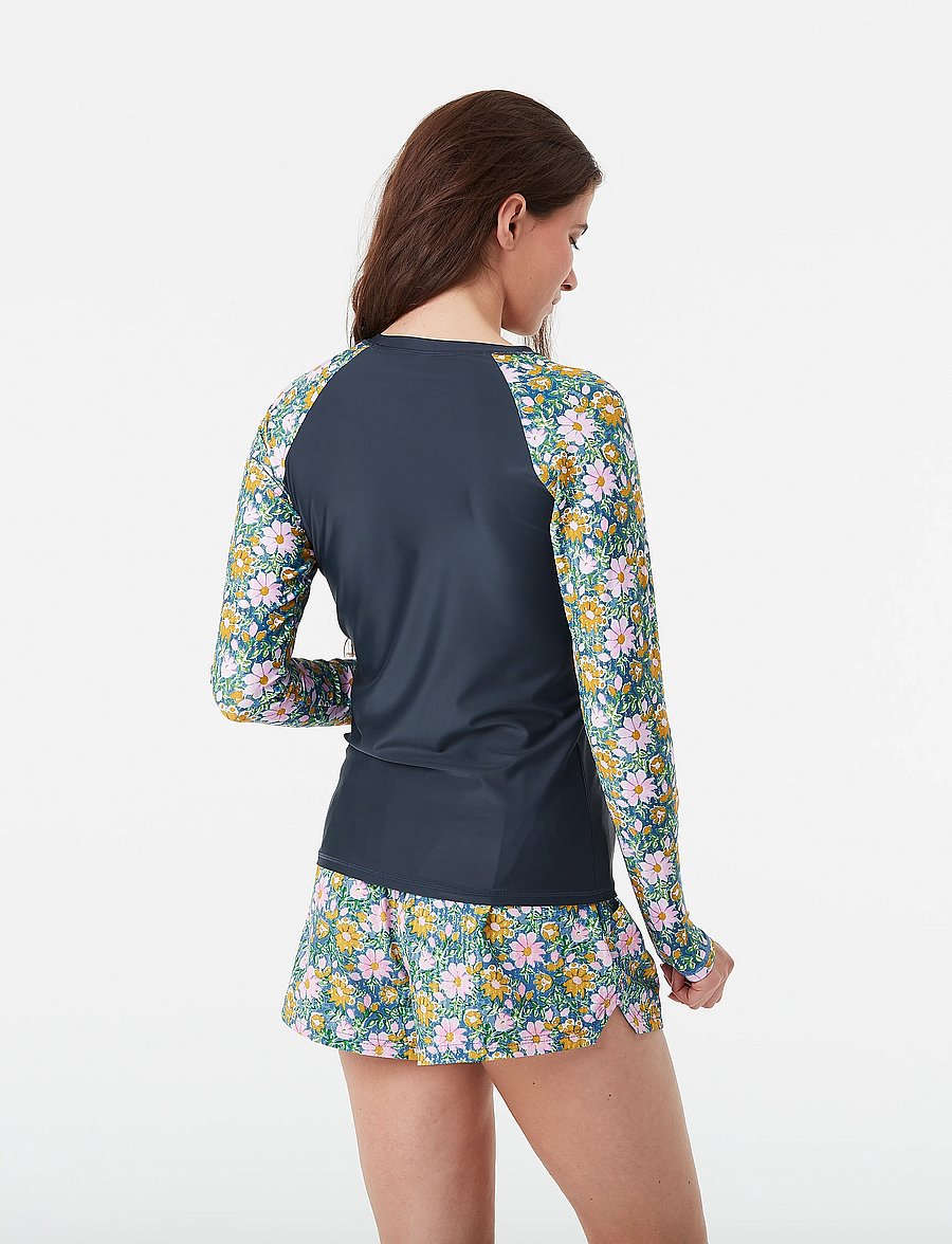 PICTURE ORGANIC CLOTHING - MOONBEE W LYCRA - langærmede t-shirts - c myosotis print - 4