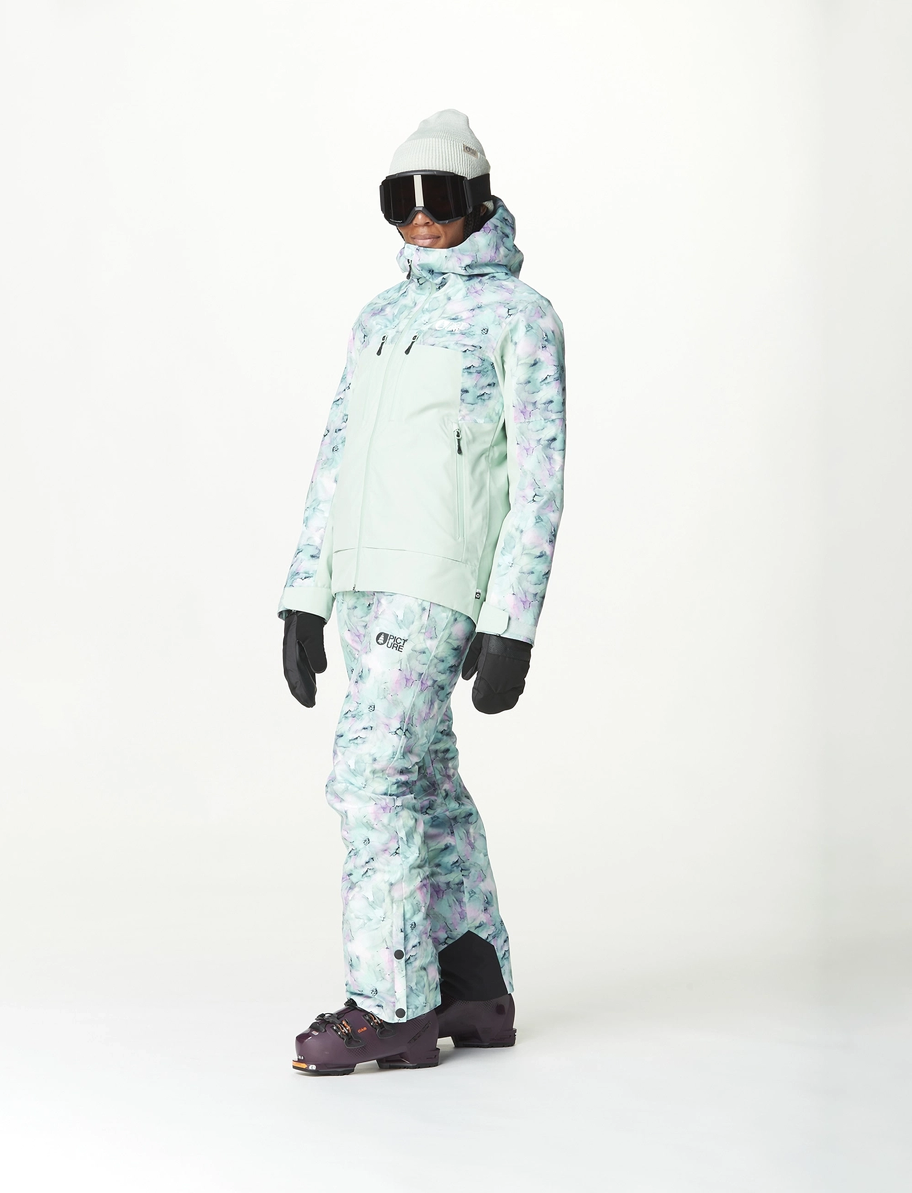 PICTURE ORGANIC CLOTHING - EXA JKT - vabaõhu- ja vihmajoped - blurry water silt - 5