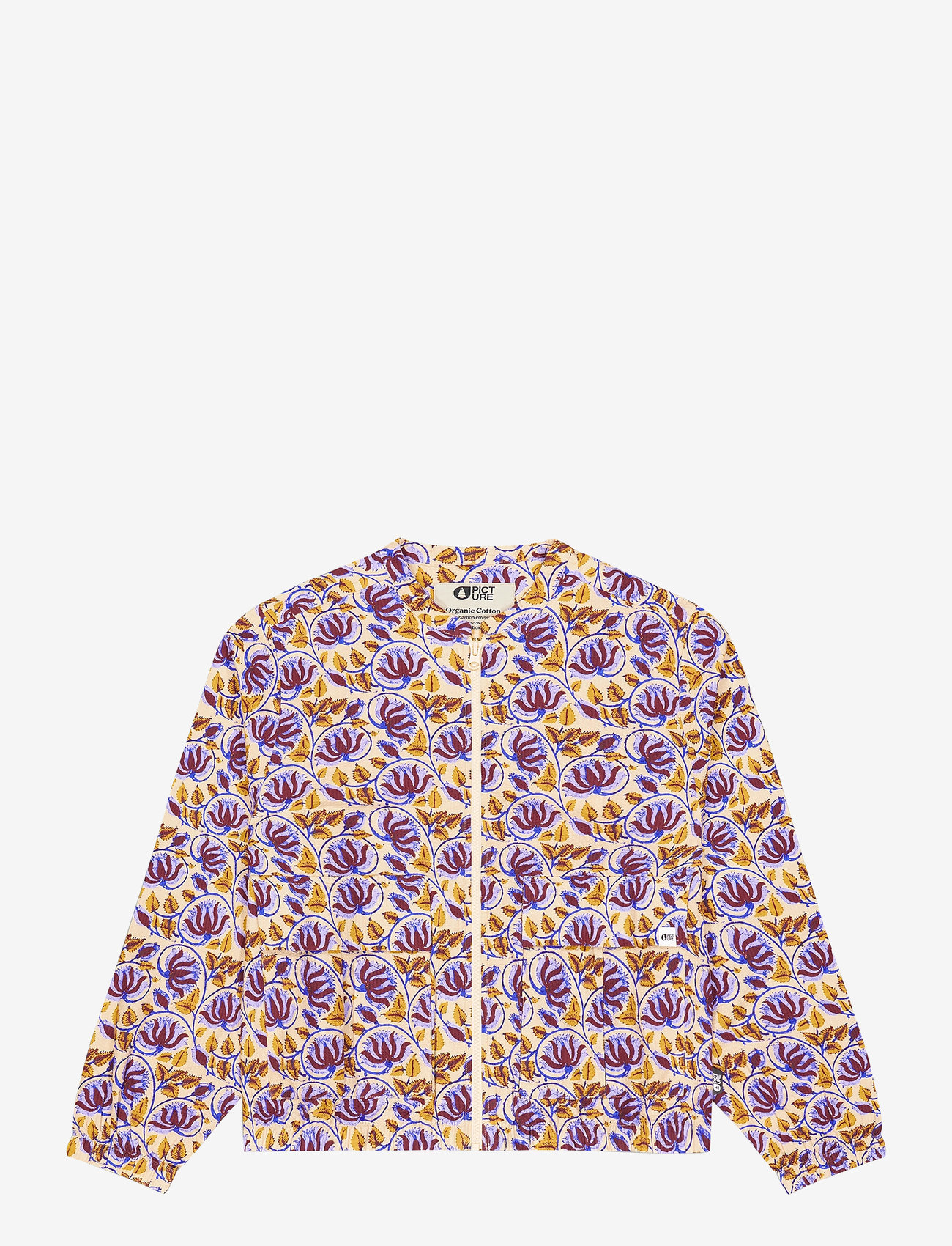 PICTURE ORGANIC CLOTHING - SERENATA PRINTED JKT - sportsjakker - a alpine thistle print - 1