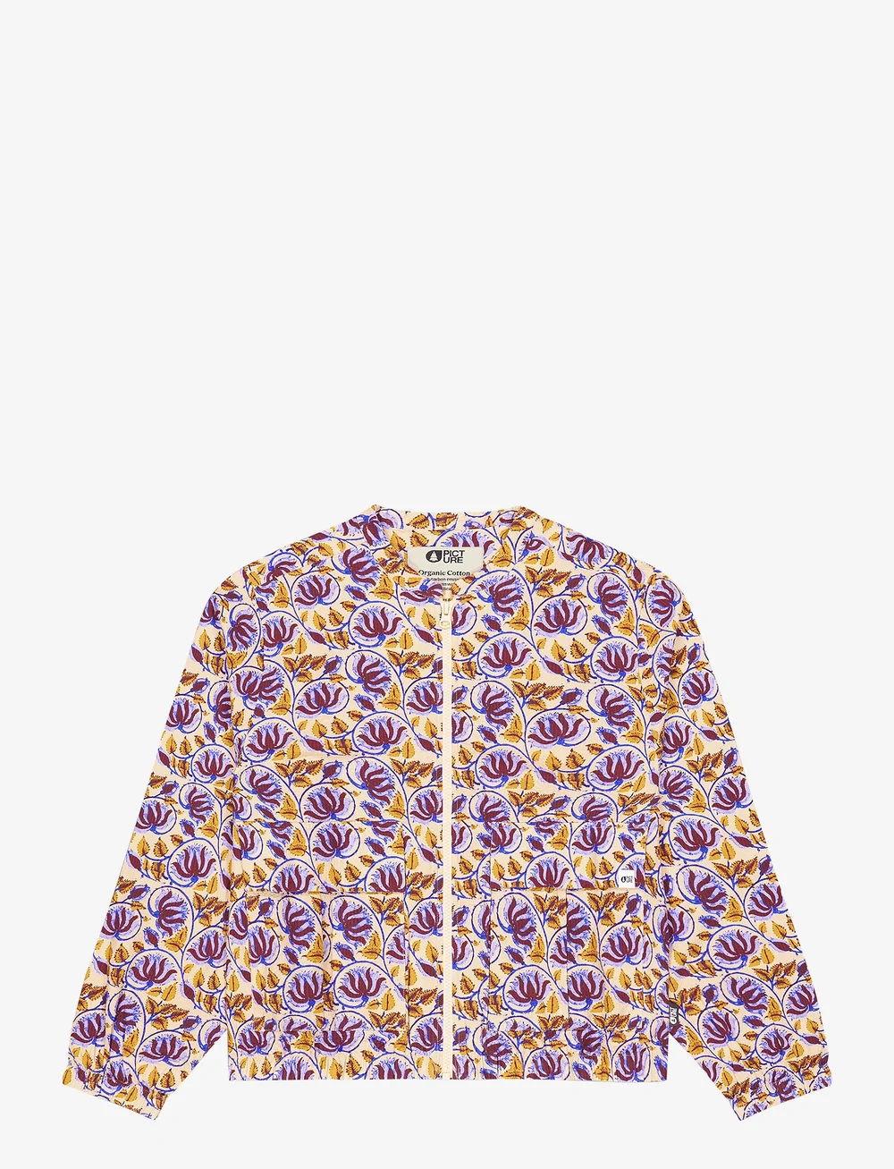 PICTURE ORGANIC CLOTHING - SERENATA PRINTED JKT - sportjacken - a alpine thistle print - 1