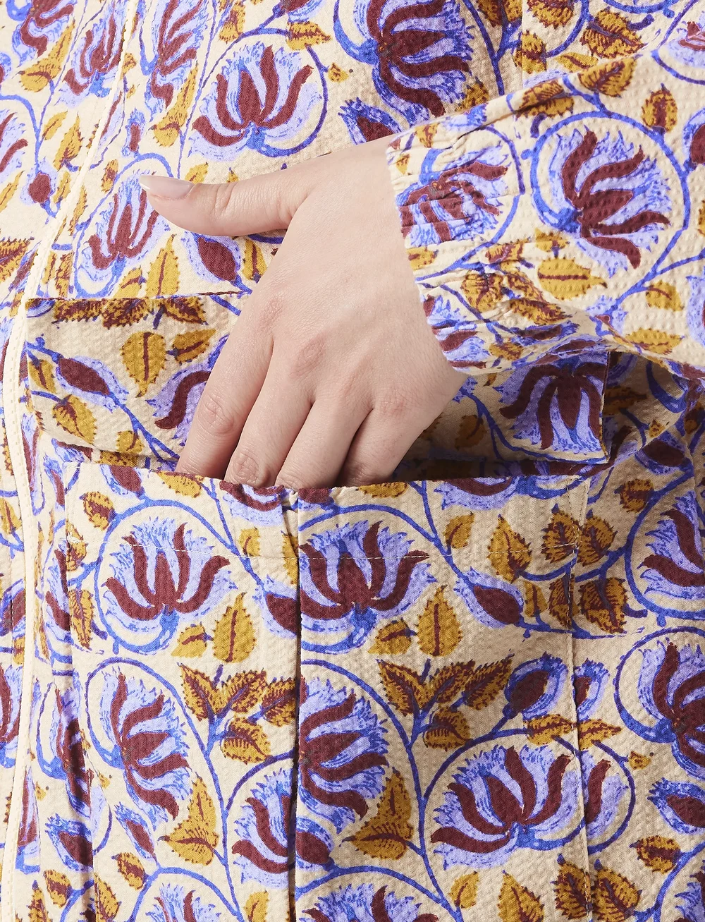 PICTURE ORGANIC CLOTHING - SERENATA PRINTED JKT - sportjacken - a alpine thistle print - 5
