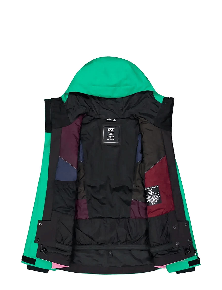 PICTURE ORGANIC CLOTHING - SEAKREST JKT - ski-kleidung - c emerald - 3