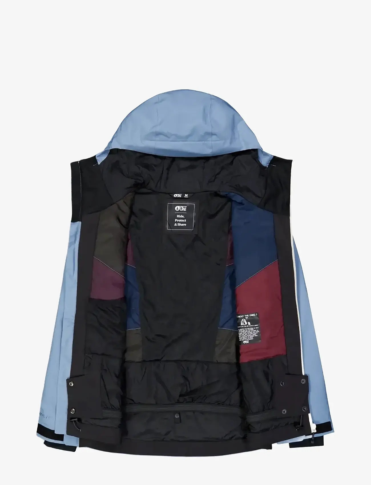 PICTURE ORGANIC CLOTHING - SEAKREST JKT - skidkläder - d stonewash - 3