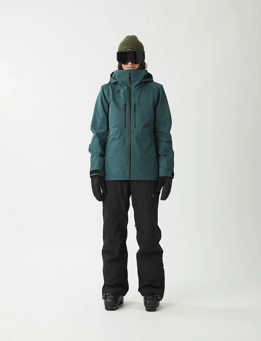 PICTURE ORGANIC CLOTHING - SYGNA JKT - suusariietus - a deep water - 5