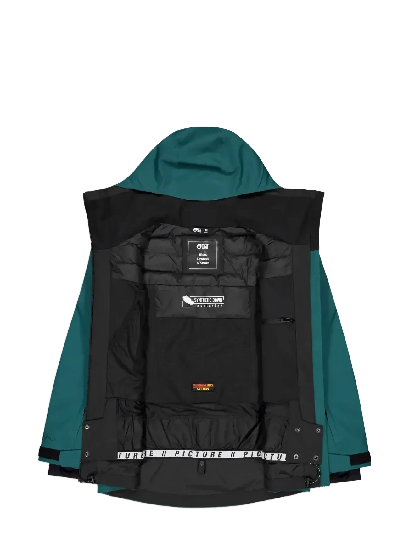 PICTURE ORGANIC CLOTHING - SYGNA JKT - skitøj - a deep water - 3