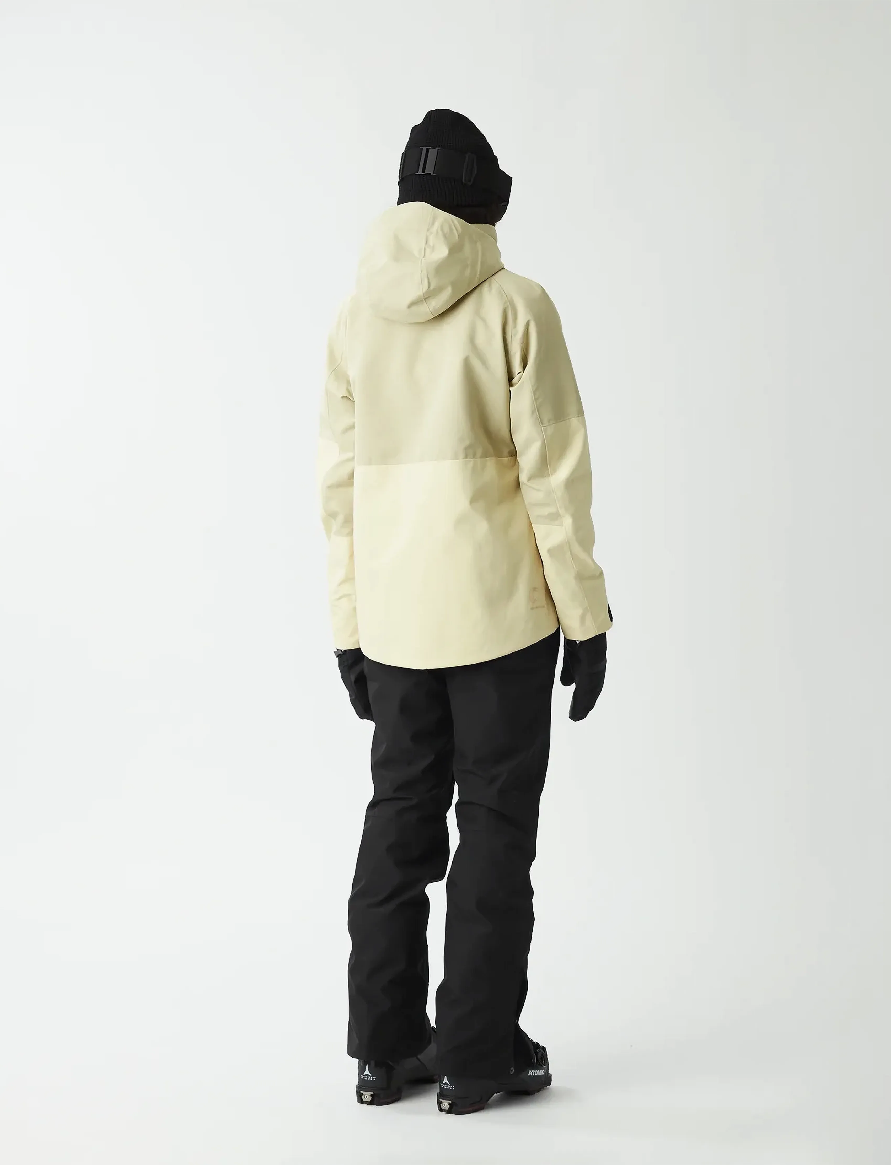 PICTURE ORGANIC CLOTHING Sygna Jkt, Kvinder, Hætte Skijakke, Cream, Str: L