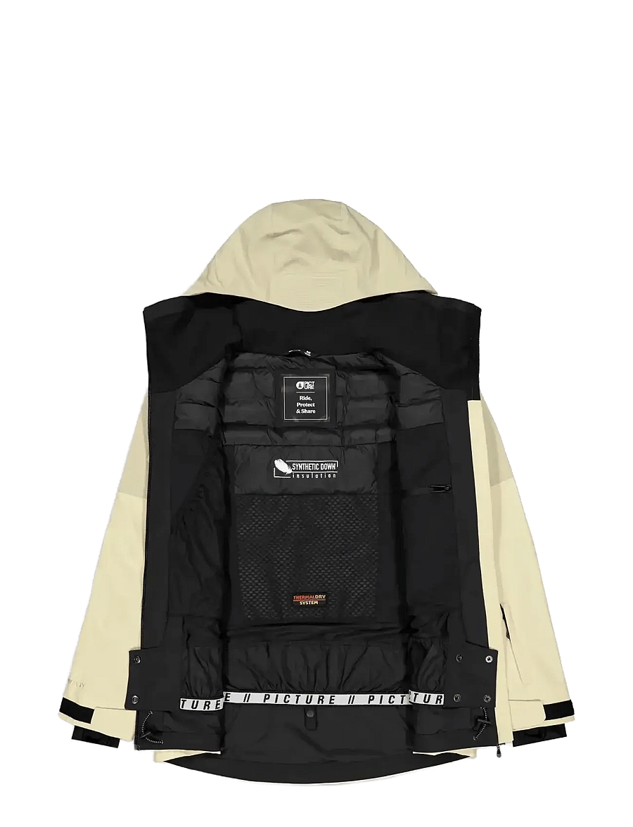 PICTURE ORGANIC CLOTHING - SYGNA JKT - vêtements de ski - c wood ash - 3