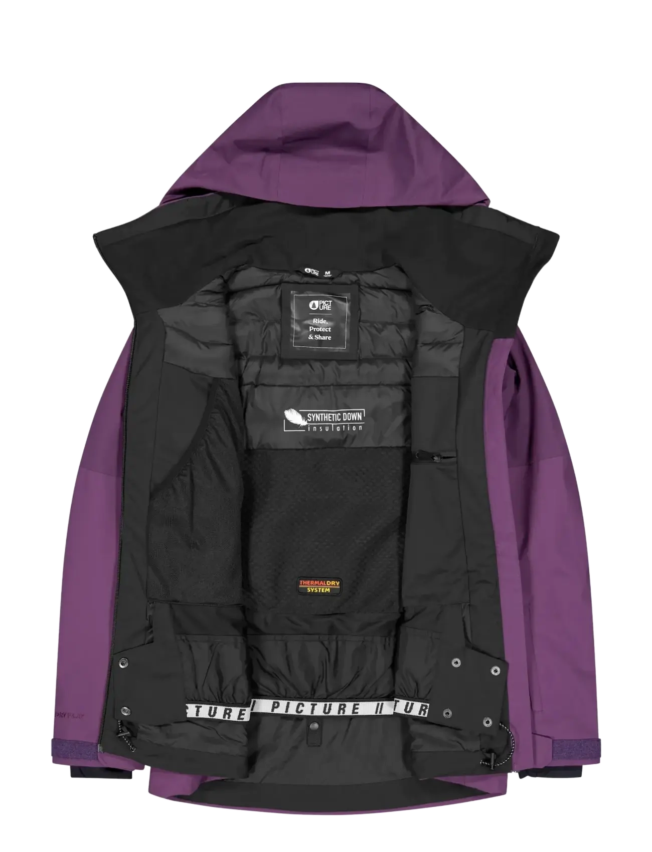 PICTURE ORGANIC CLOTHING - SYGNA JKT - ski-kleidung - grape royal - 4