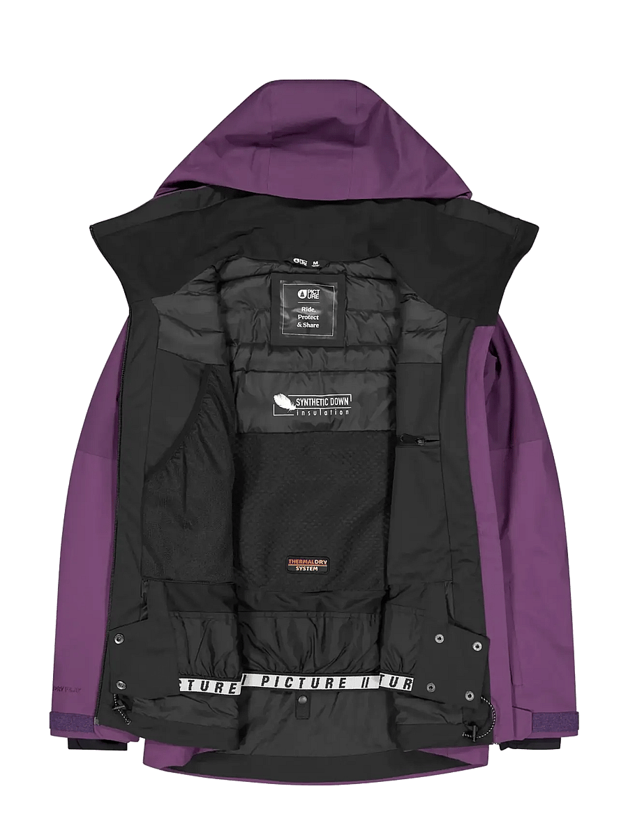 PICTURE ORGANIC CLOTHING - SYGNA JKT - ski-kleidung - grape royal - 4