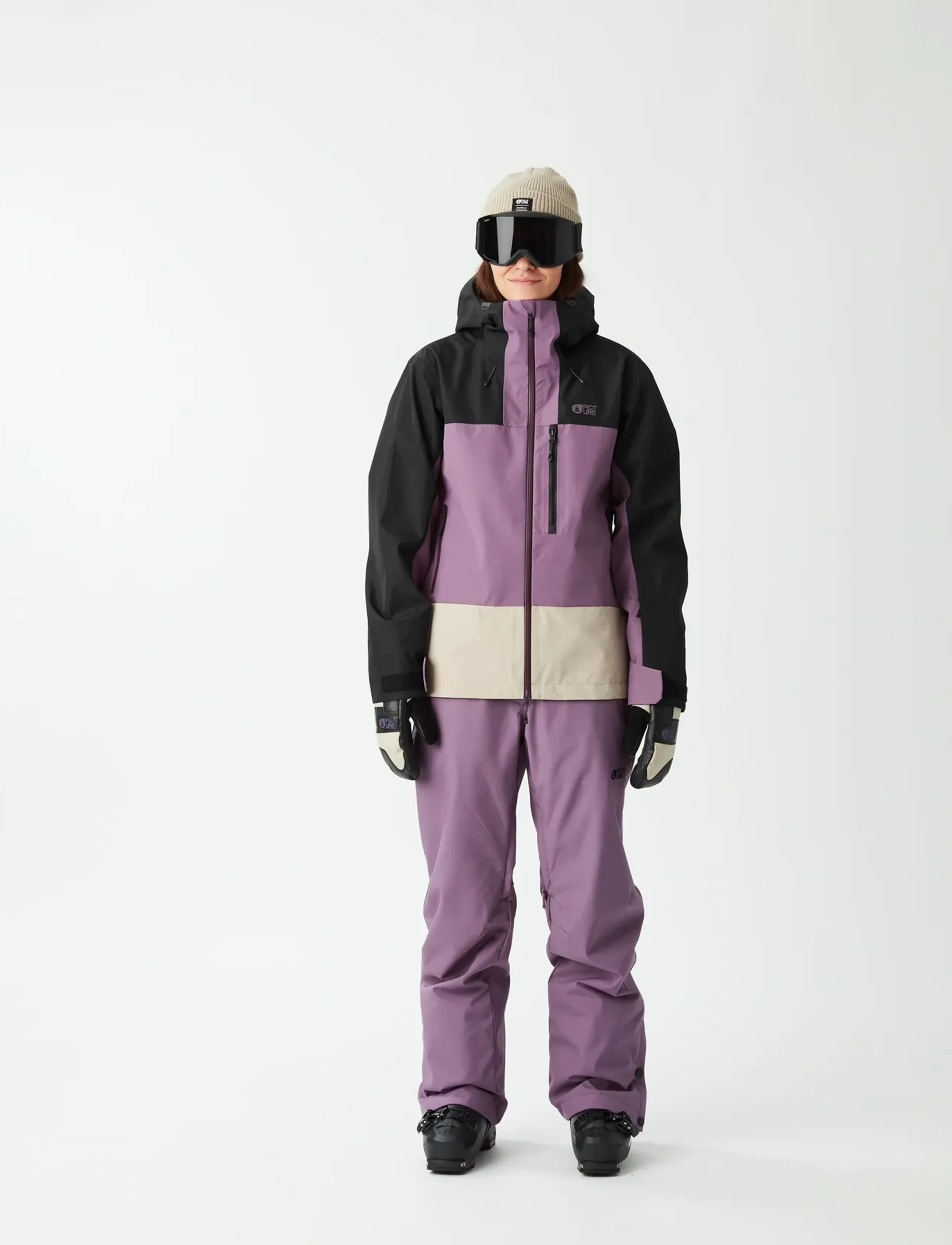 PICTURE ORGANIC CLOTHING - SYLVA 3L JKT - skitøj - c grape jam - 4
