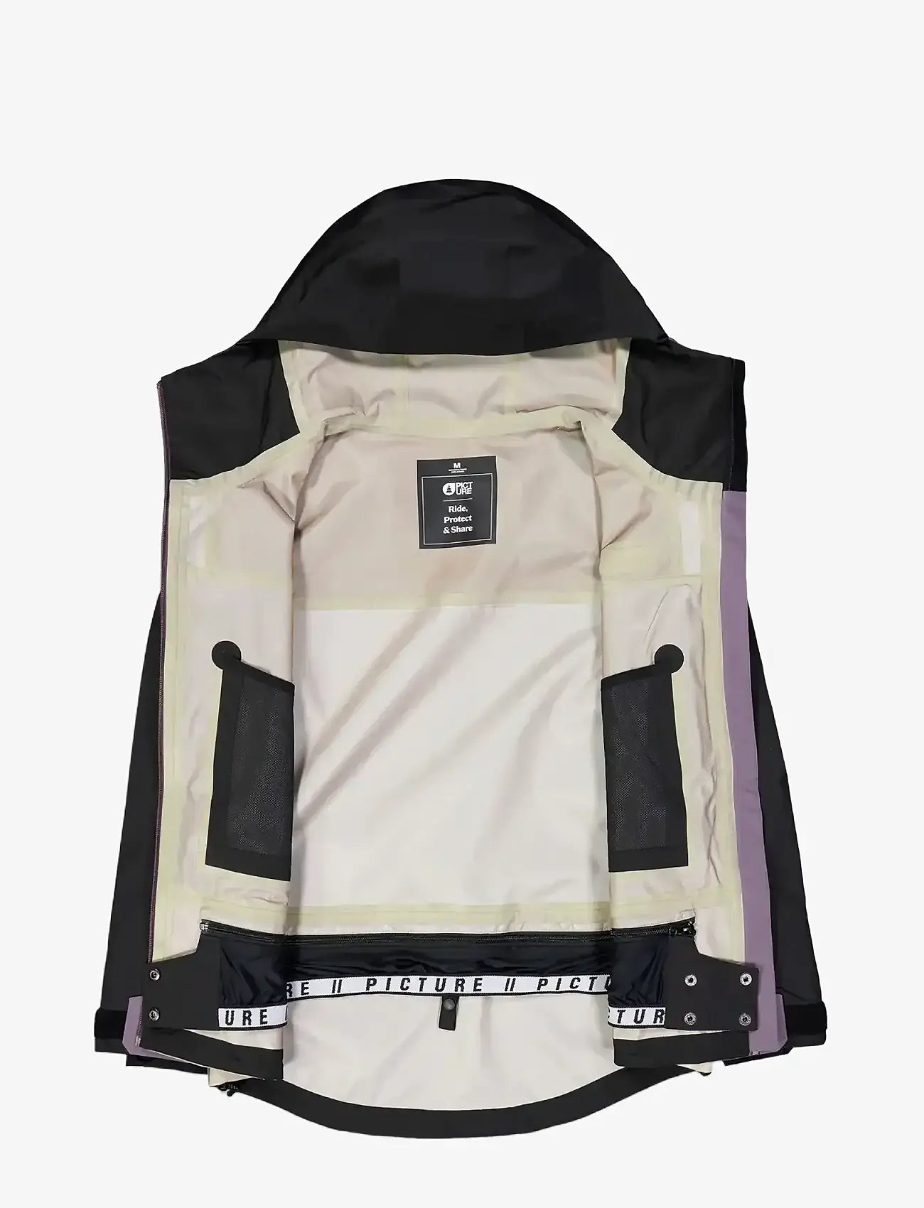 PICTURE ORGANIC CLOTHING - SYLVA 3L JKT - skidkläder - c grape jam - 3