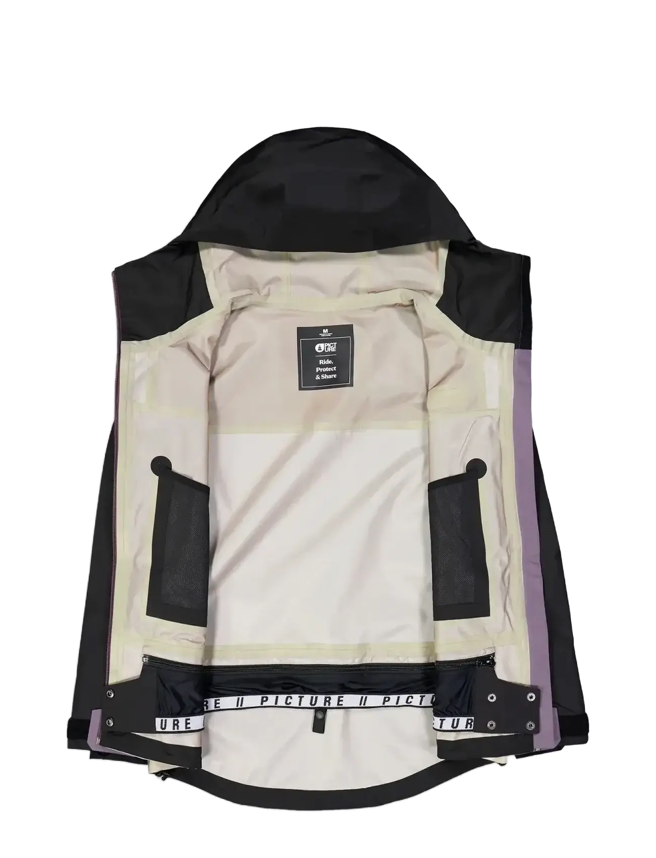 PICTURE ORGANIC CLOTHING - SYLVA 3L JKT - skitøj - c grape jam - 3