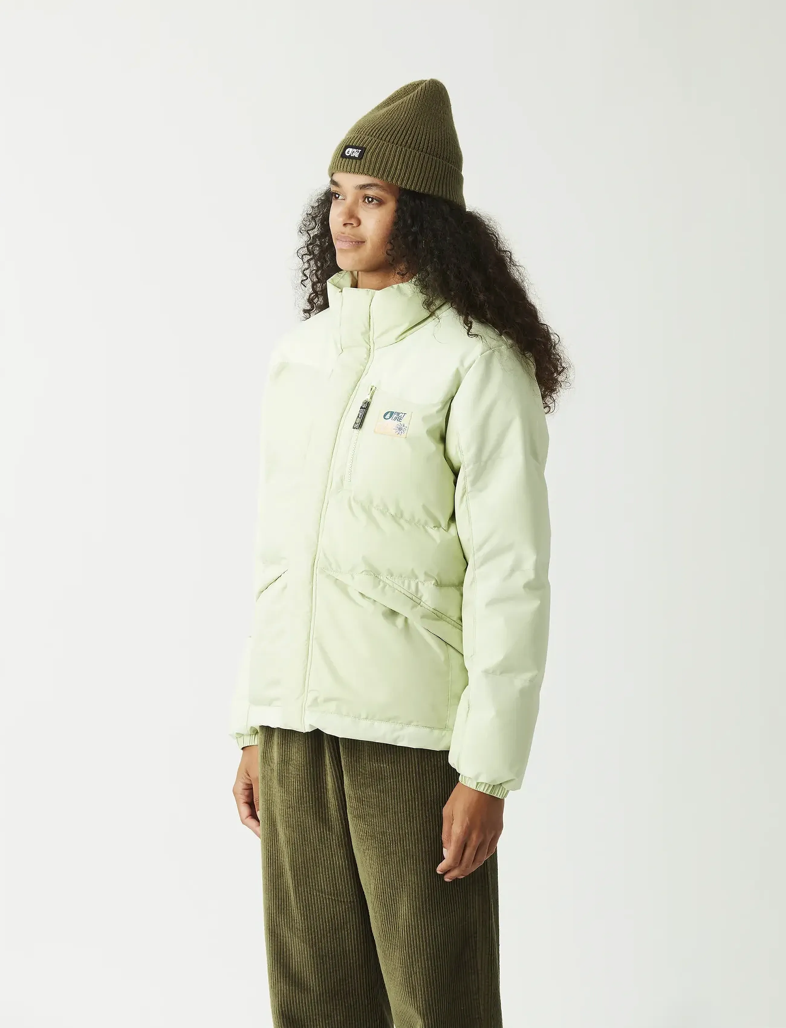 PICTURE ORGANIC CLOTHING Zonk Jkt, Kvinder, Pufferjakke, Grøn, Str: S