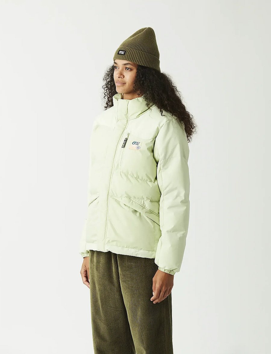 PICTURE ORGANIC CLOTHING - ZONK JKT - sulejoped ja voodriga joped - a tender green - 0
