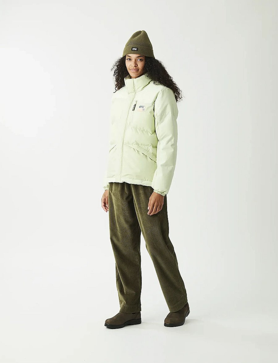 PICTURE ORGANIC CLOTHING - ZONK JKT - sulejoped ja voodriga joped - a tender green - 3