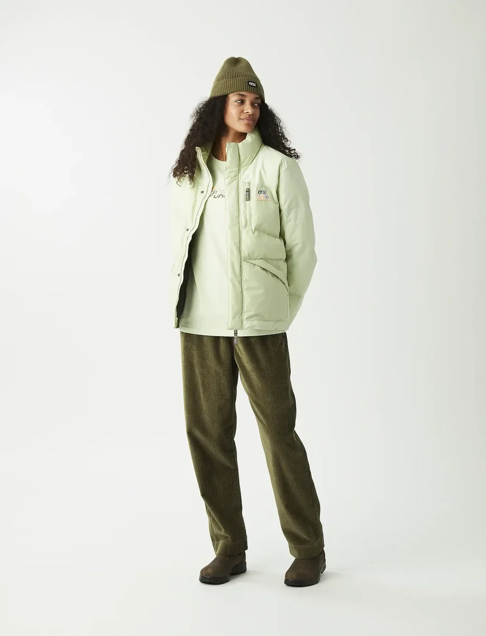 PICTURE ORGANIC CLOTHING - ZONK JKT - daunenjacken - a tender green - 5