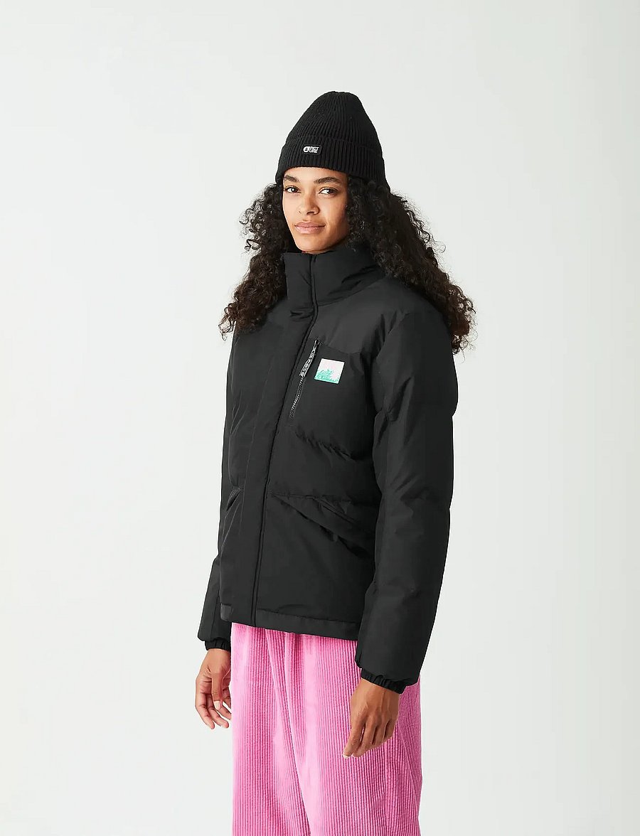 PICTURE ORGANIC CLOTHING - ZONK JKT - vinterjakker - b black - 5