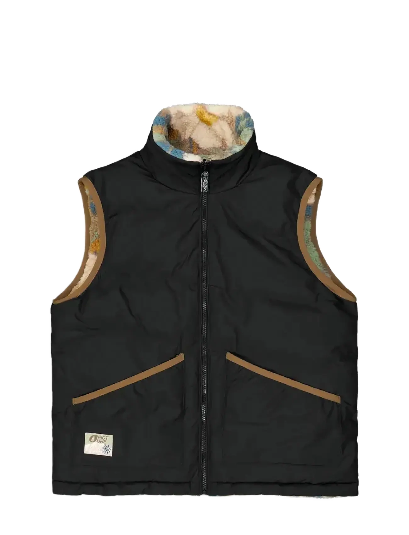 PICTURE ORGANIC CLOTHING Hylla Rev Vest Patterned - S - Damen