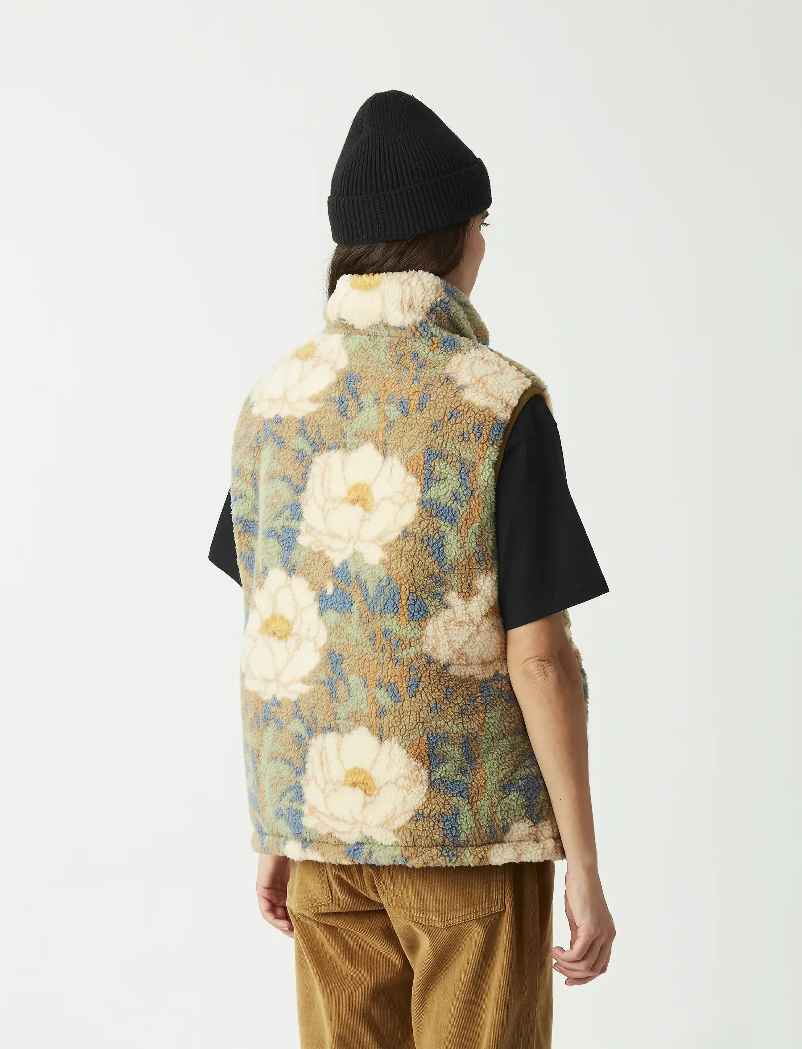 PICTURE ORGANIC CLOTHING - HYLLA REV VEST - gilets sans manches - a black timeless flower - 5
