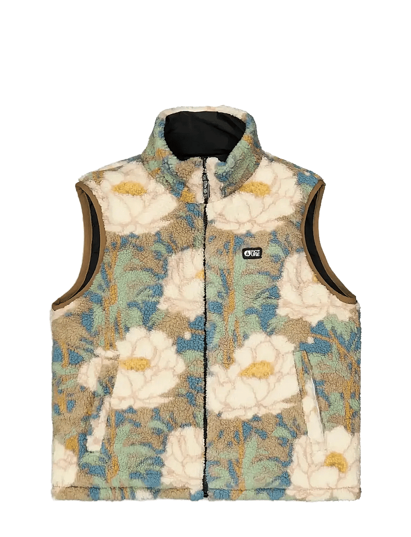 PICTURE ORGANIC CLOTHING - HYLLA REV VEST - ytterkläder - a black timeless flower - 3