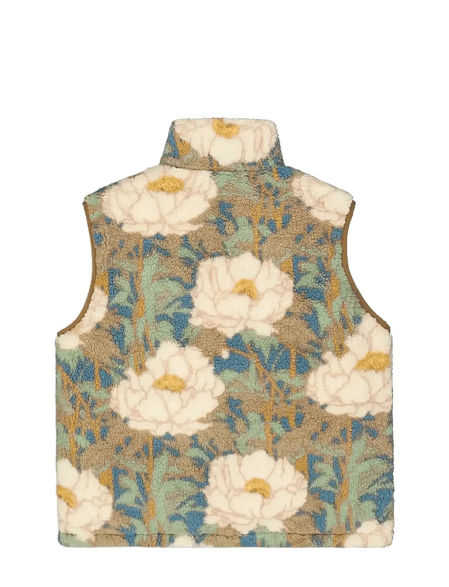 PICTURE ORGANIC CLOTHING - HYLLA REV VEST - gilets sans manches - a black timeless flower - 4