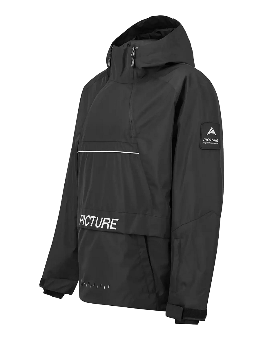 PICTURE ORGANIC CLOTHING - LUMA 1/4 ZIP - skidkläder - black - 2