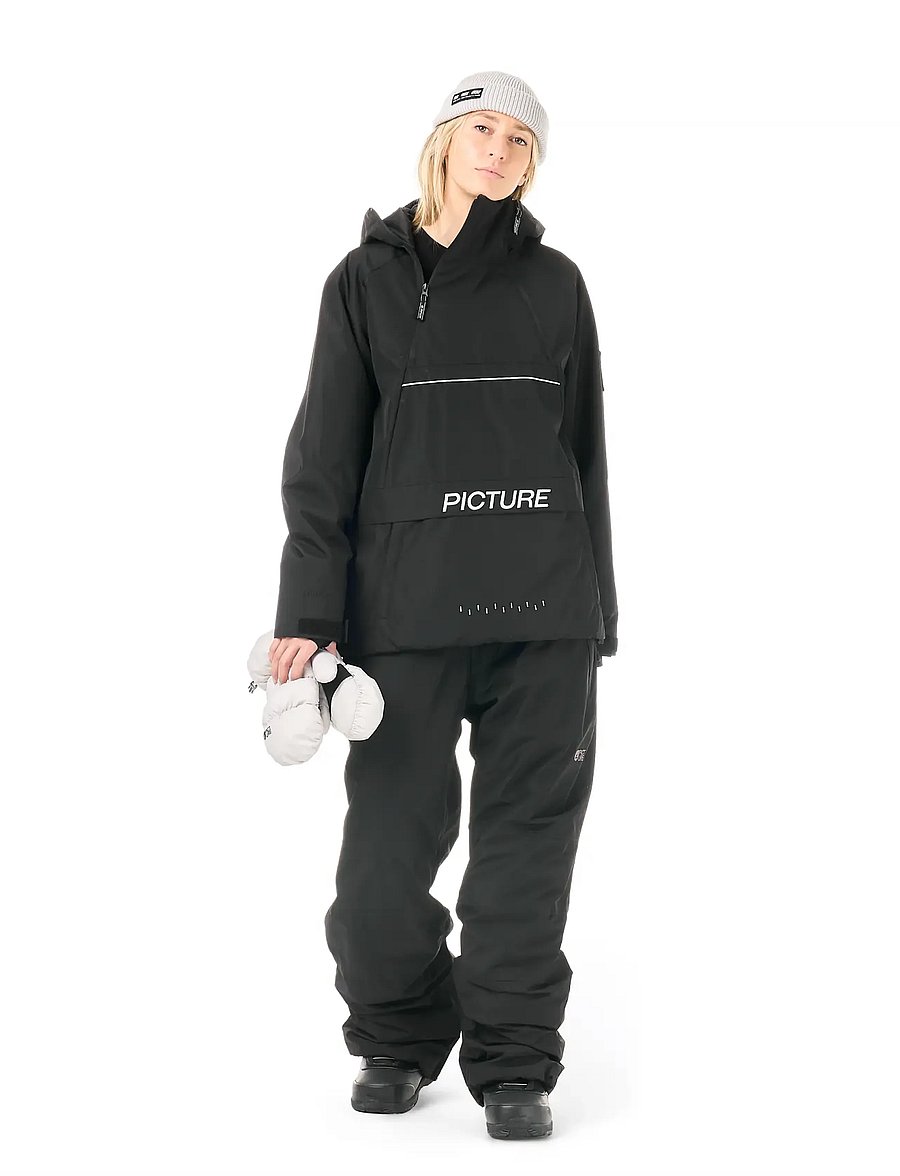PICTURE ORGANIC CLOTHING - LUMA 1/4 ZIP - skidkläder - black - 0