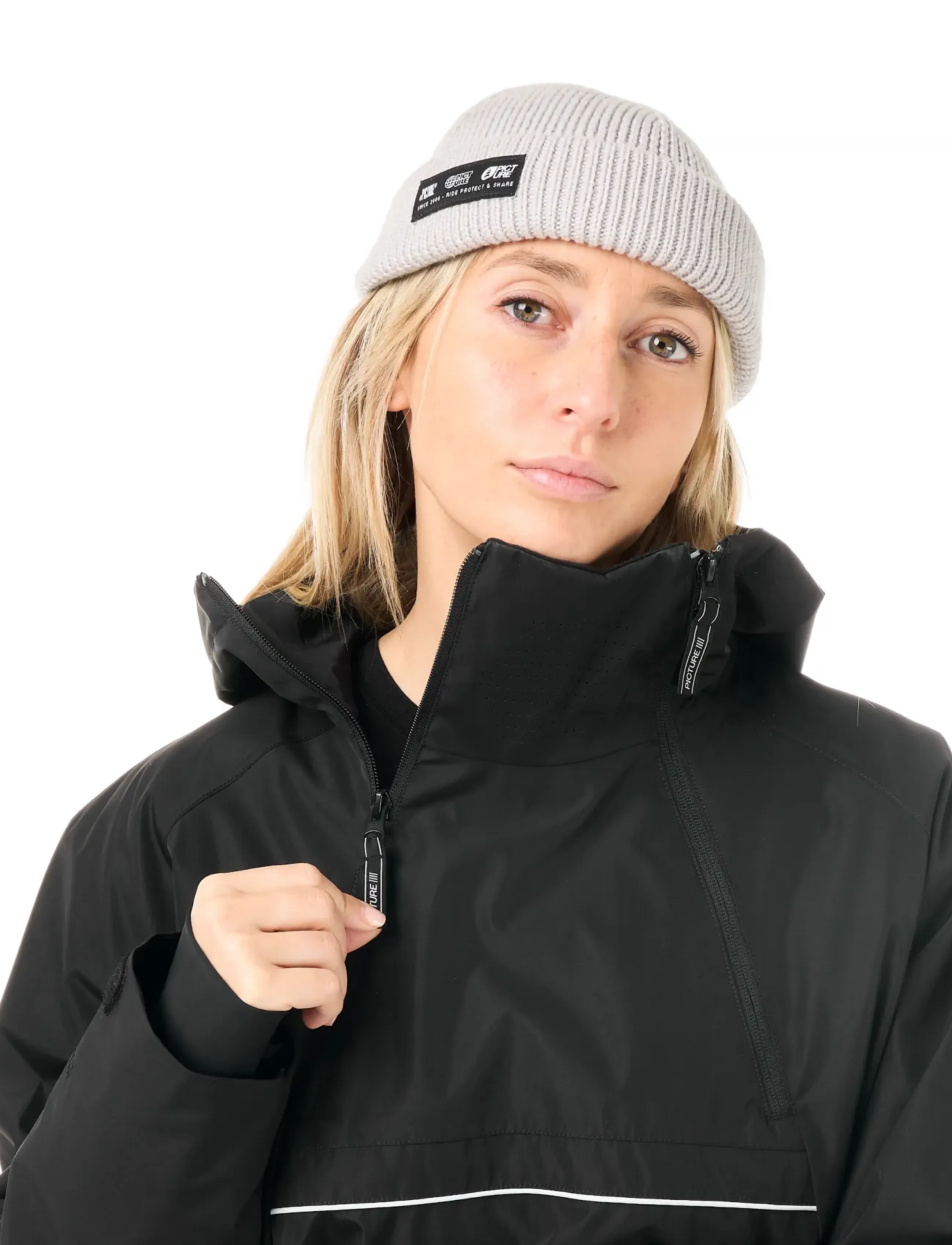 PICTURE ORGANIC CLOTHING - LUMA 1/4 ZIP - skidkläder - black - 5