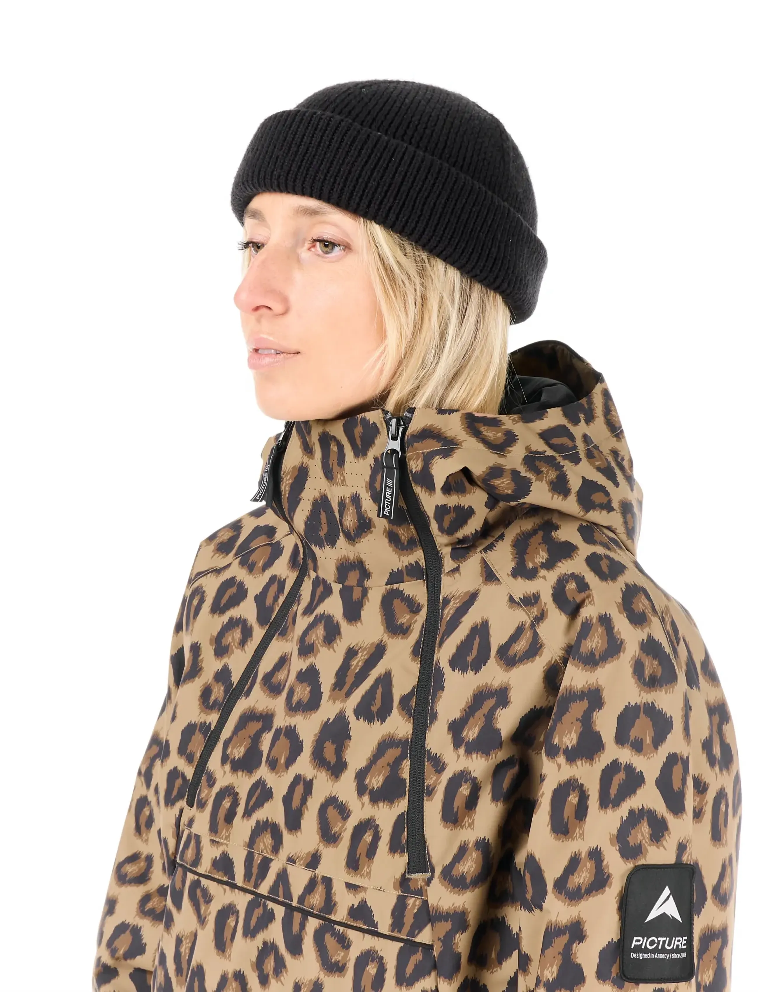 PICTURE ORGANIC CLOTHING - LUMA 1/4 ZIP - skitøj - wild spot print - 5
