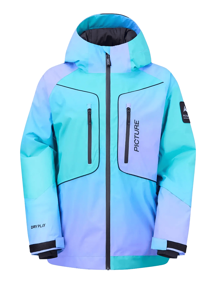 PICTURE ORGANIC CLOTHING - LUMA GRADIENT JACKET - ski-kleidung - frozen gradient print - 1