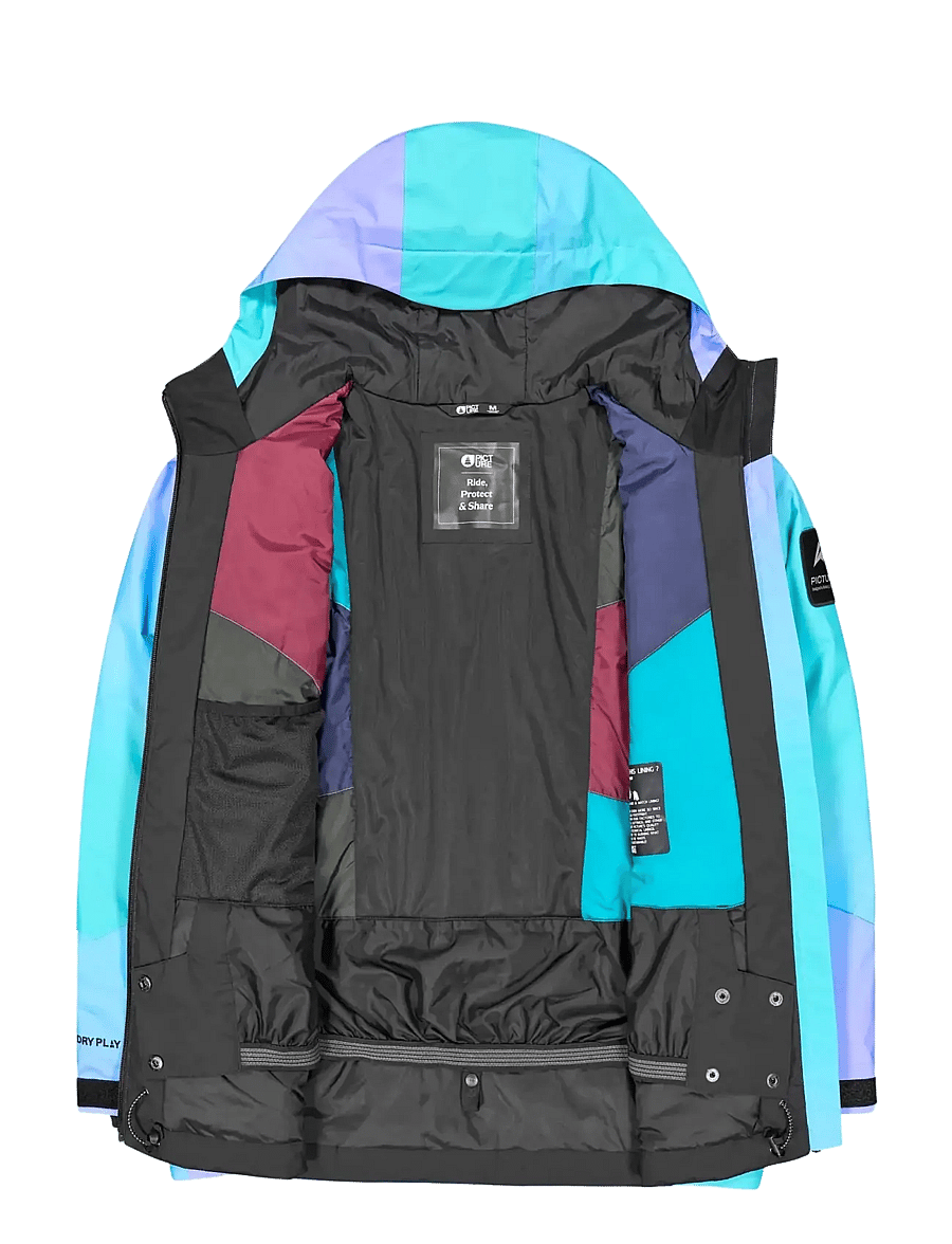 PICTURE ORGANIC CLOTHING - LUMA GRADIENT JACKET - ski-kleidung - frozen gradient print - 4