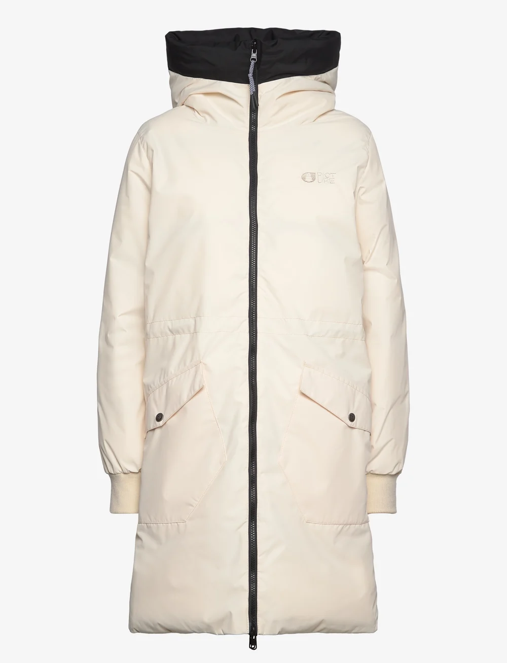 PICTURE ORGANIC CLOTHING - INUKEE REV. JKT - daunenjacken - whitecap black - 1