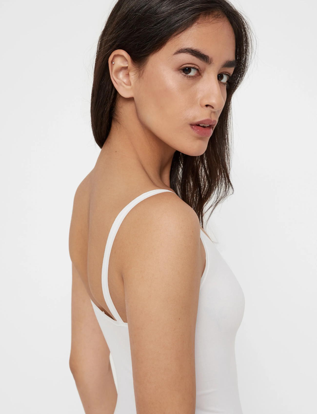 PIECES Ballroom Long Singlet underställ dam – bild 9