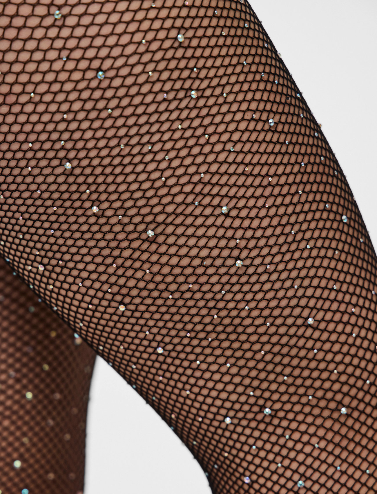 PIECES Pcclaire Fishnet Glitter Tight strumpbyxor dam – bild 3