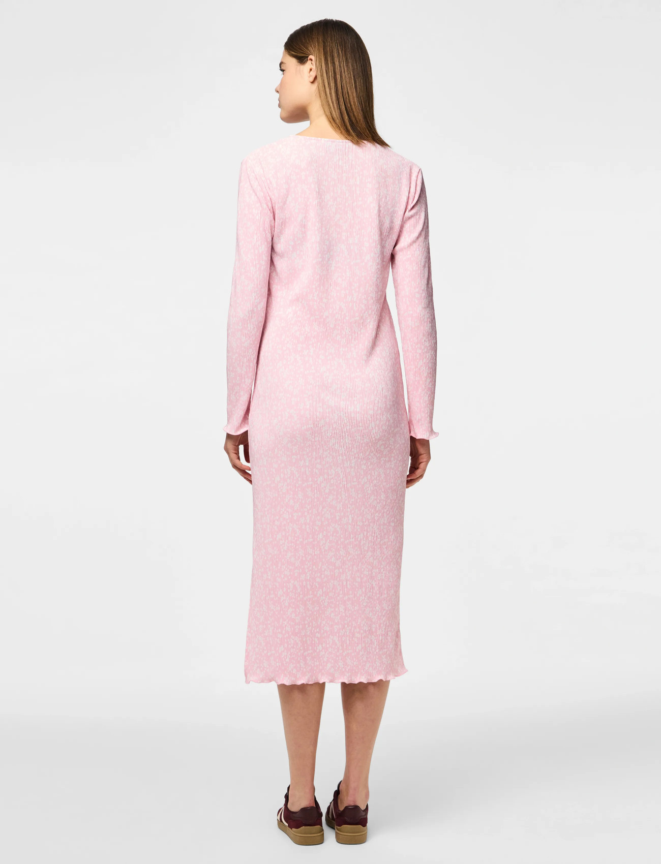 PIECES Pcflora Ls Midi Dress midiklänningar dam – bild 8