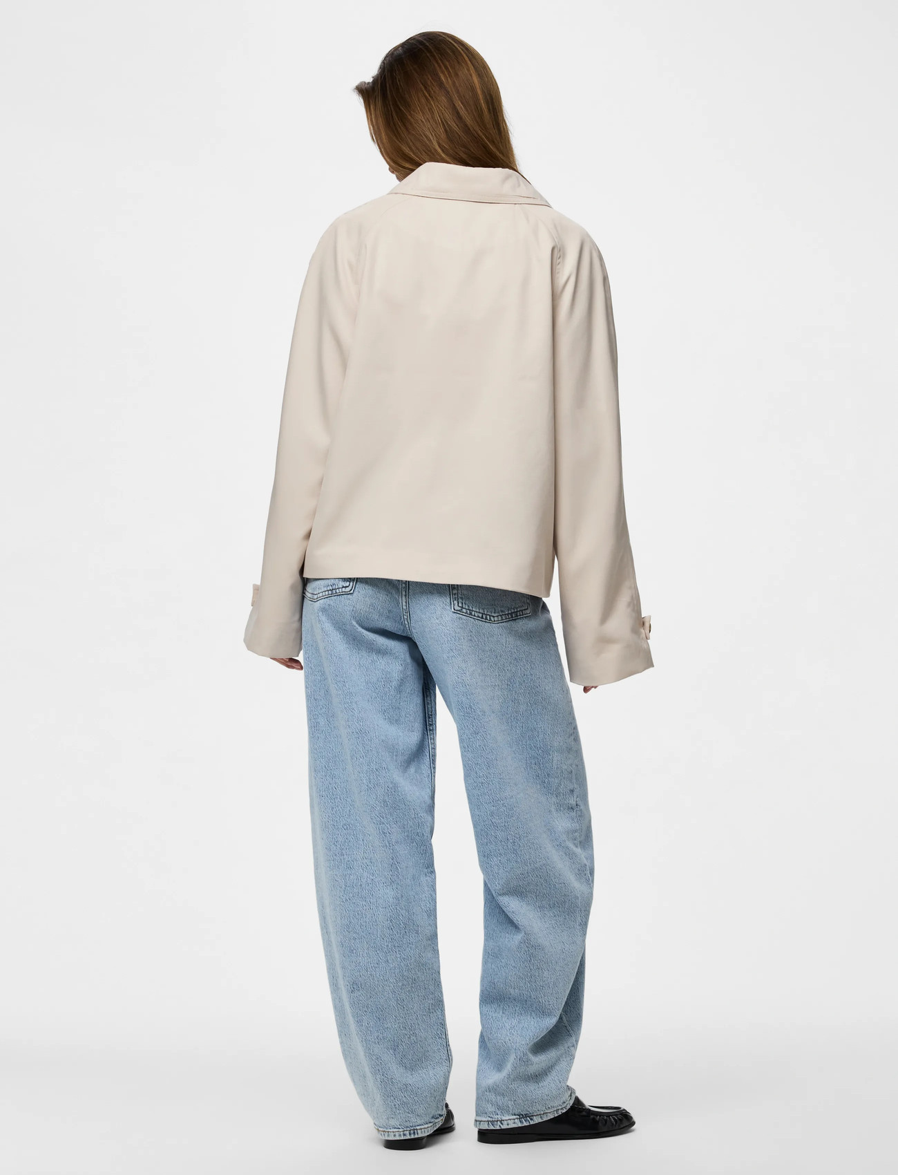 PIECES Pcscarlett Ls Short Trenchcoat kavajer & blazers dam – bild 7